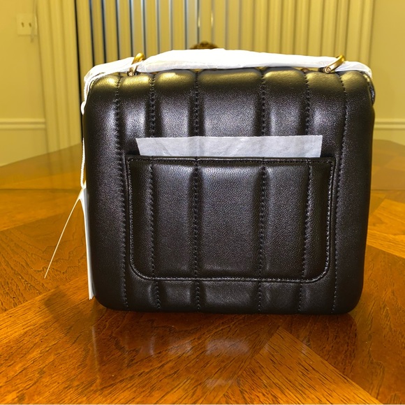 NWT Tory Burch Kira Square Crossbody in Black - Picture 2 of 10